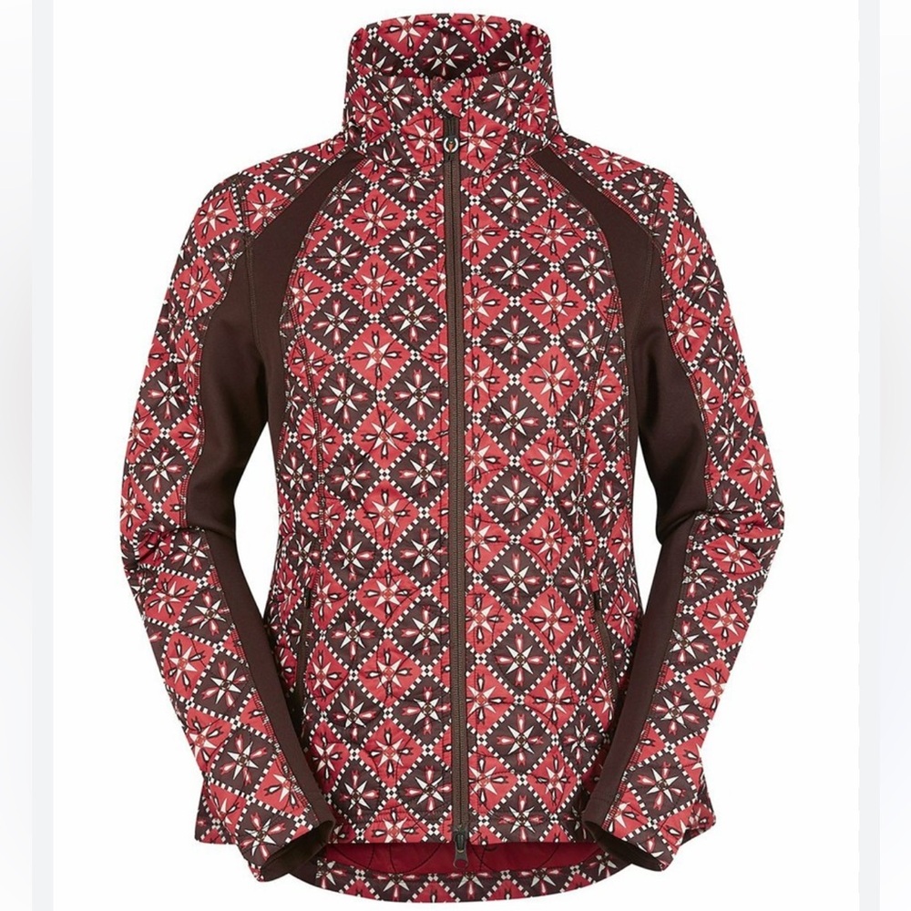 Kerrits Ride Lite Quilted Jacket Full Zip Equestrian Riding - Size Small